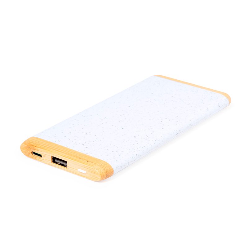 Power Bank 5000 mHz Fibra de Trigo