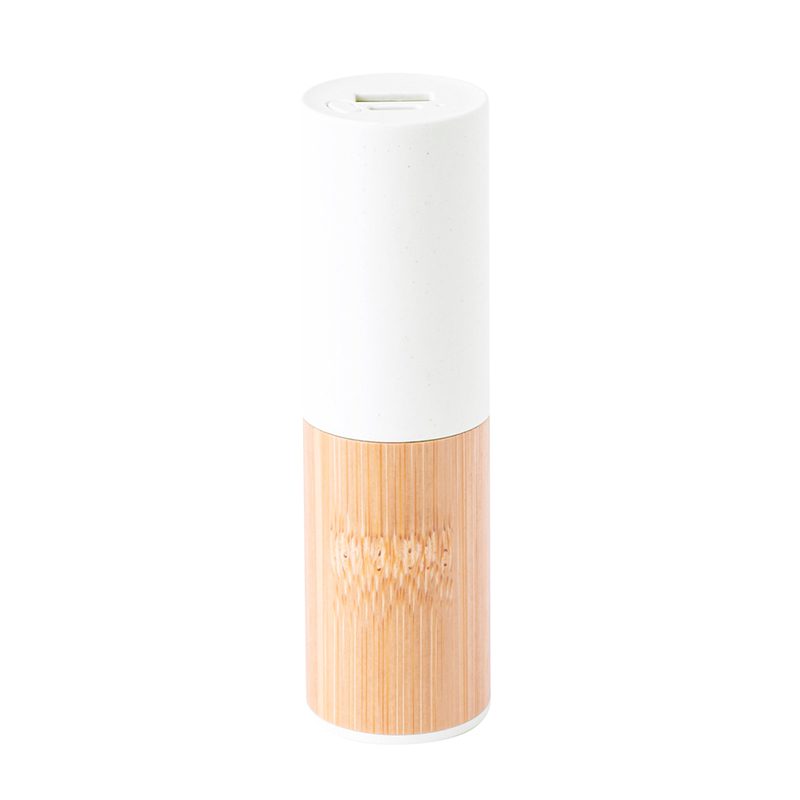 Power Bank 4500 mHz Bambu Fibra de Trigo