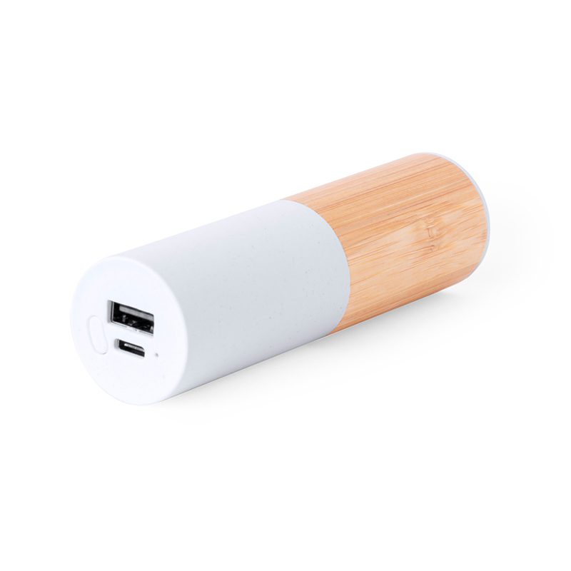 Power Bank 4500 mHz Bambu Fibra de Trigo