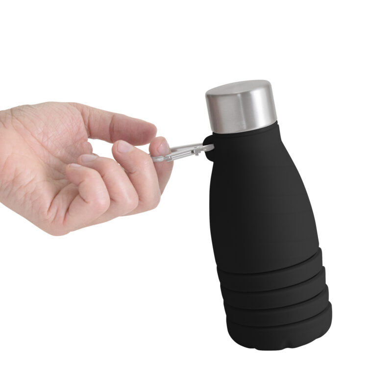 Botella Plegable Silicona 500 cc.