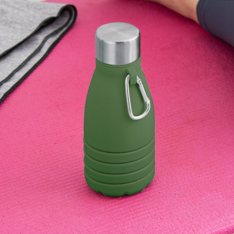 Botella Plegable Silicona 500 cc.