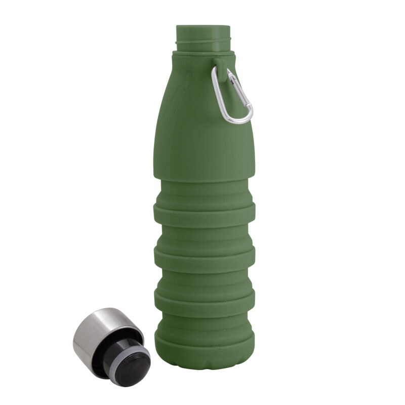 Botella Plegable Silicona 500 cc.