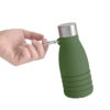 Botella Plegable Silicona 500 cc.