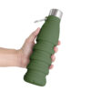 Botella Plegable Silicona 500 cc.