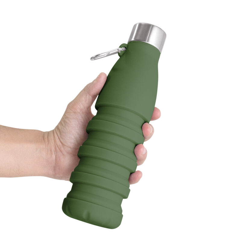 Botella Plegable Silicona 500 cc.