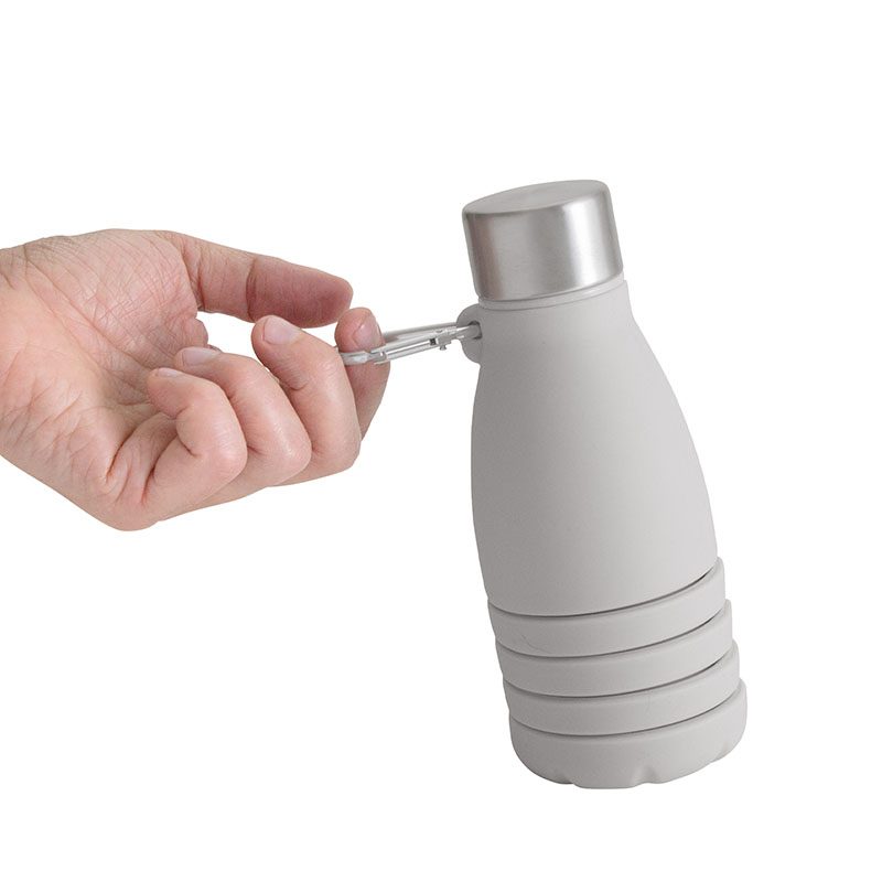 Botella Plegable Silicona 500 cc.