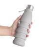 Botella Plegable Silicona 500 cc.
