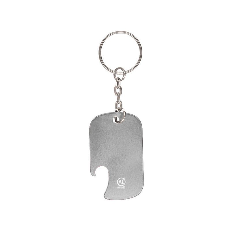 Llavero Destapador Aluminio Reciclado