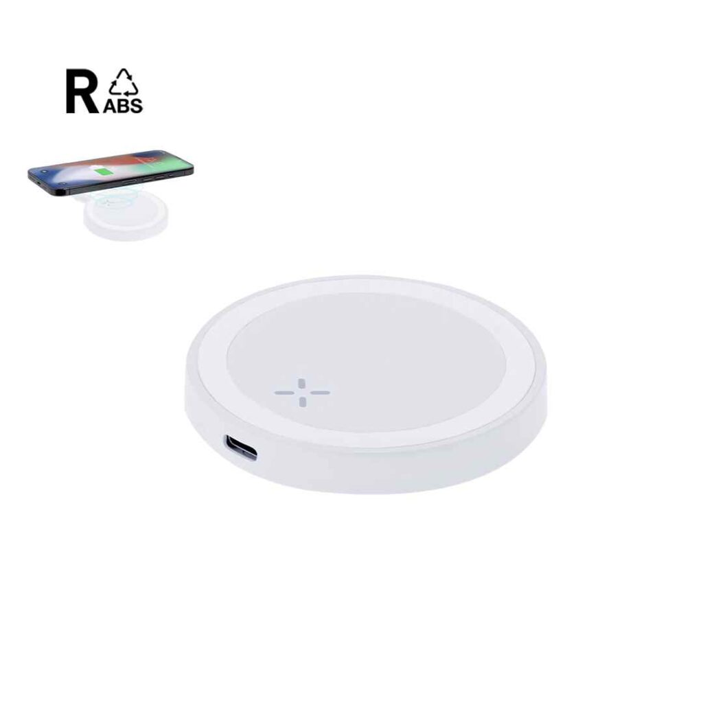 Cargador Inalámbrico ABS Reciclado15W