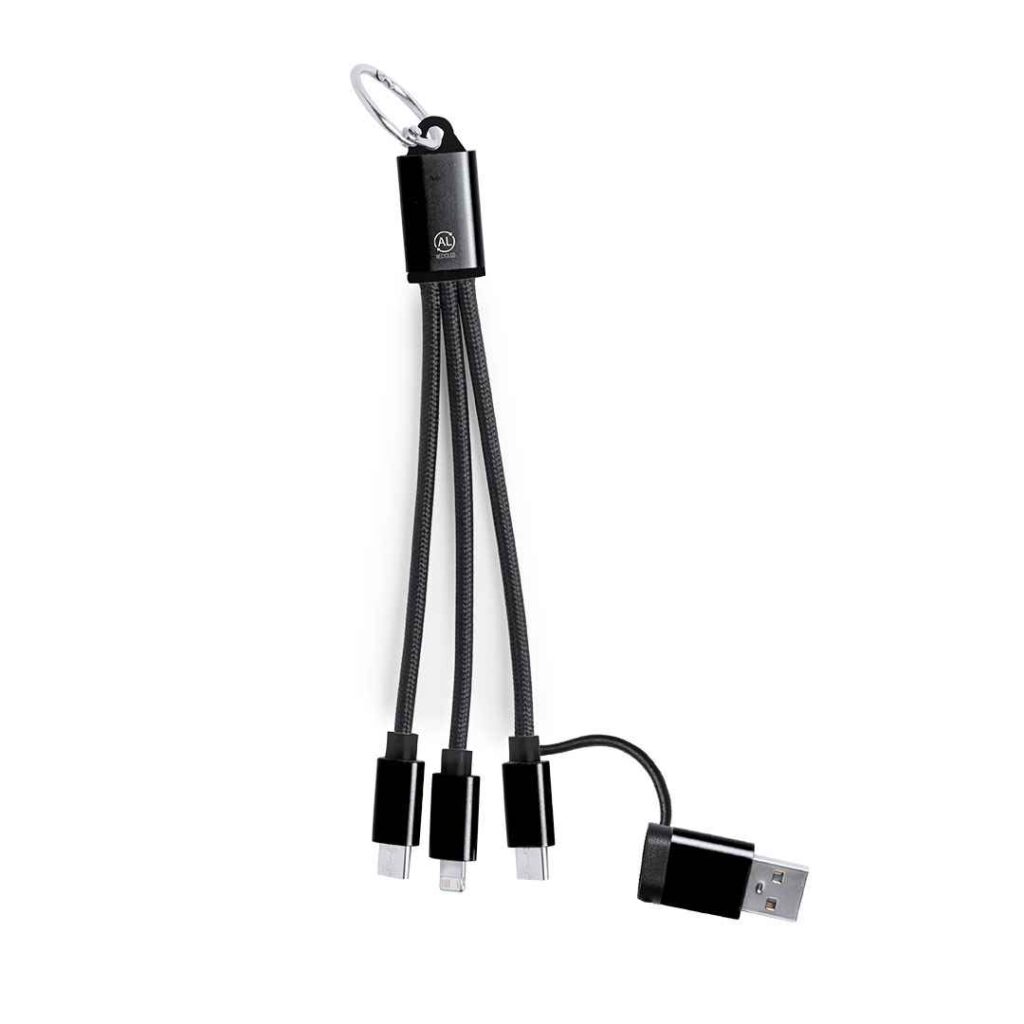 Multicargador Aluminio Reciclado