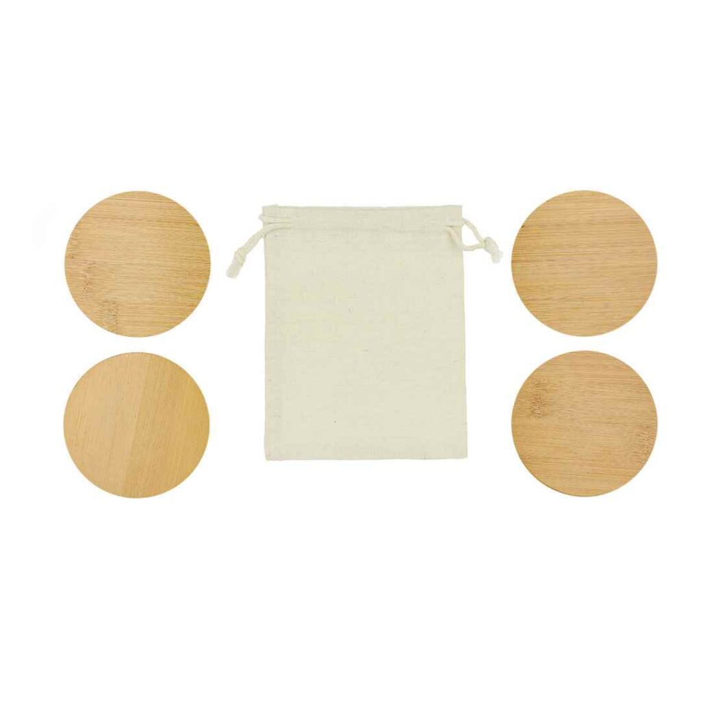 Set Posavasos Bambú