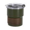 Mug Térmico Acero Madera 300 cc.