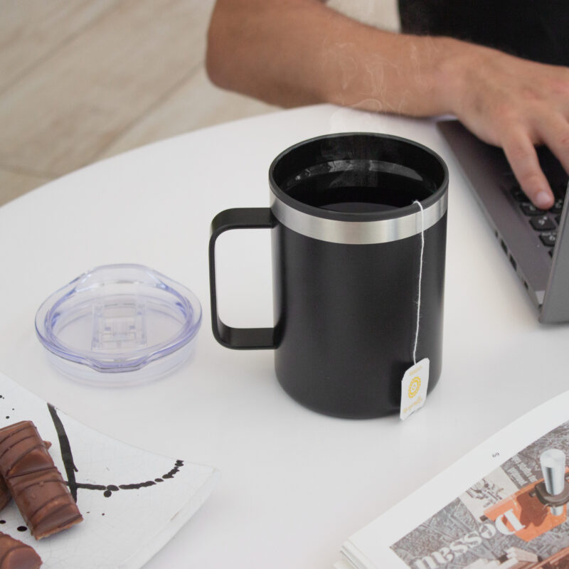 Mug Metálico 450 cc.