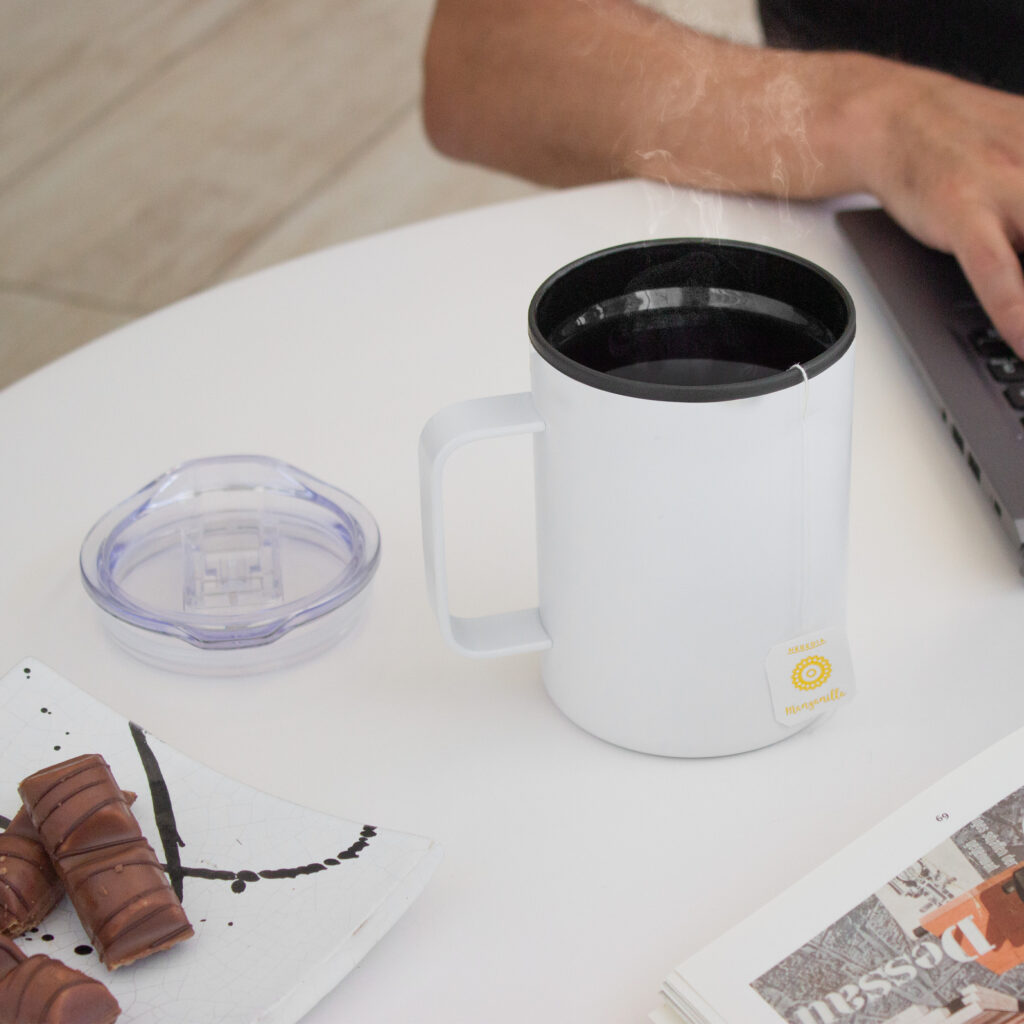 Mug Metálico 450 cc.