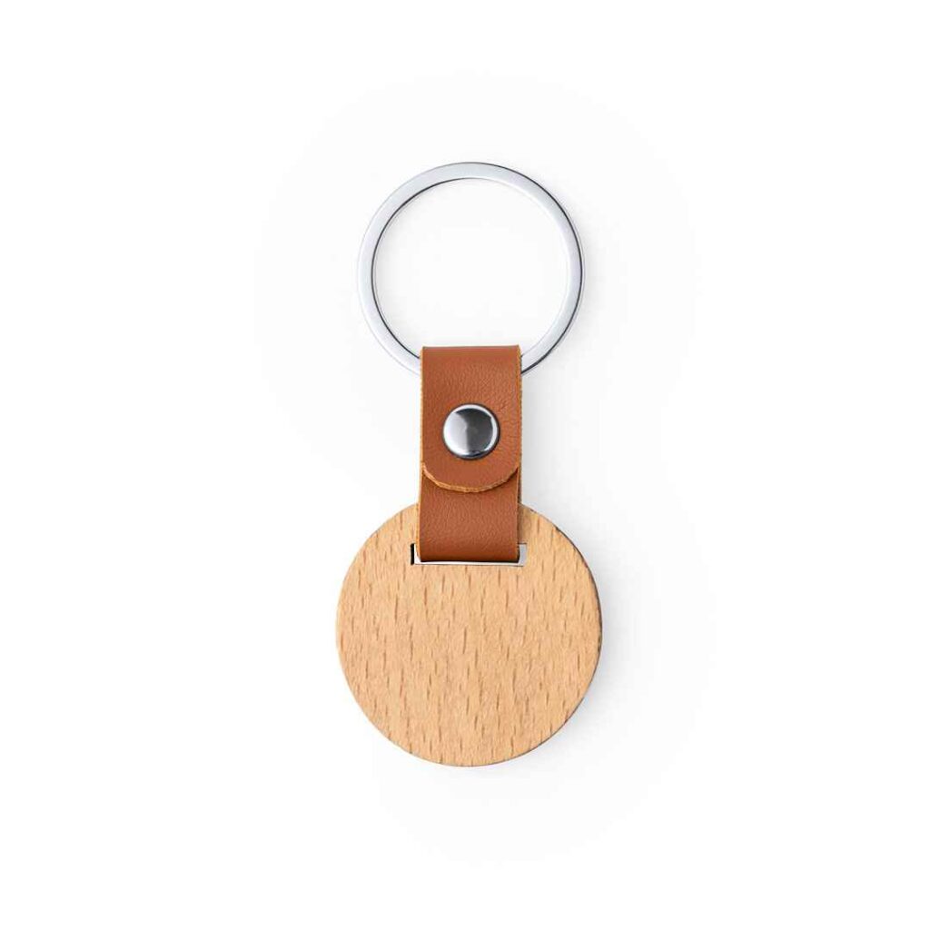 Llavero Rectangular Madera