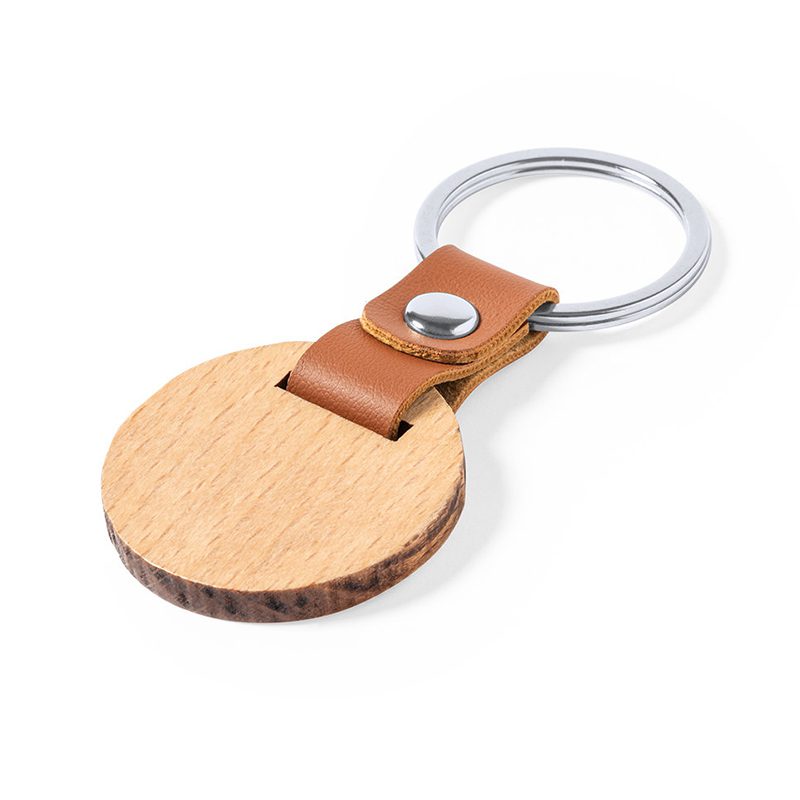 Llavero Rectangular Madera