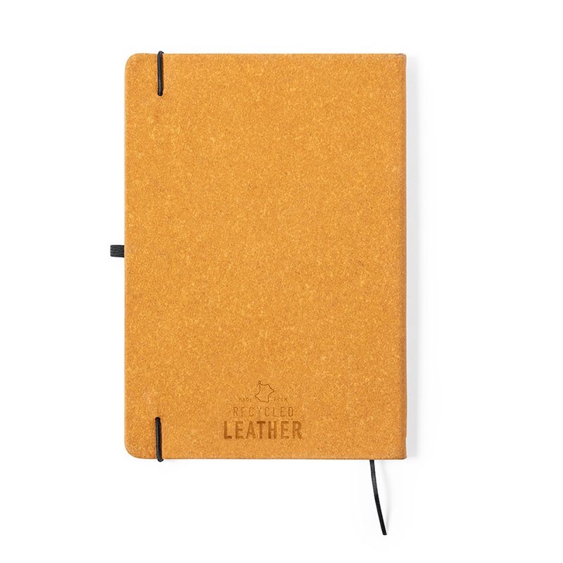 Cuaderno 14 x 21  Cuero Reciclado