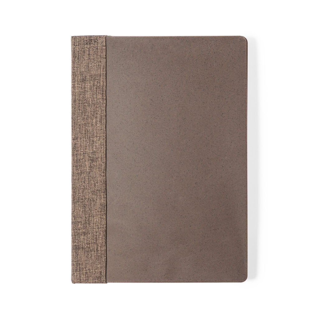 Cuaderno 14 x 21 Fibra Café