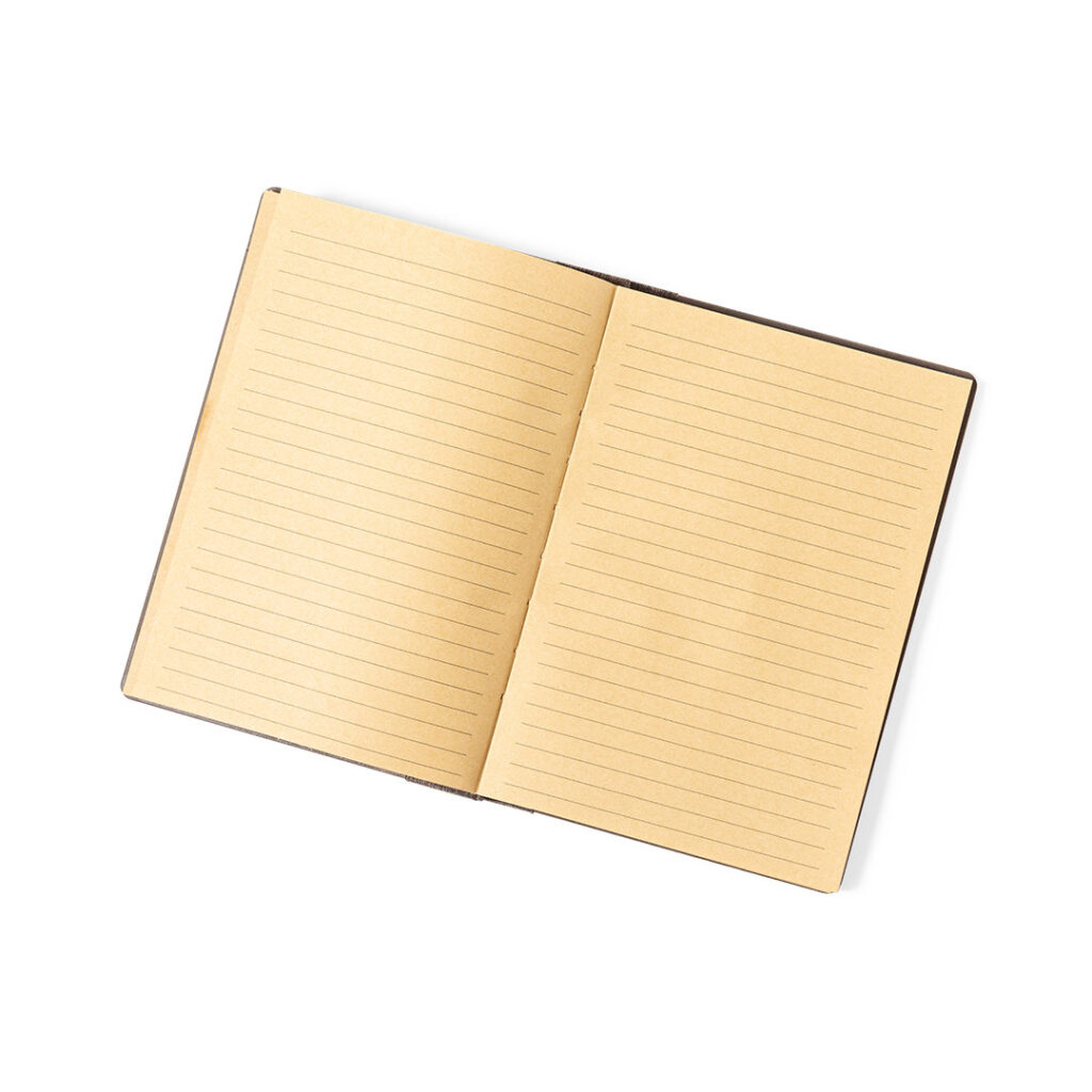 Cuaderno 14 x 21 Fibra Café