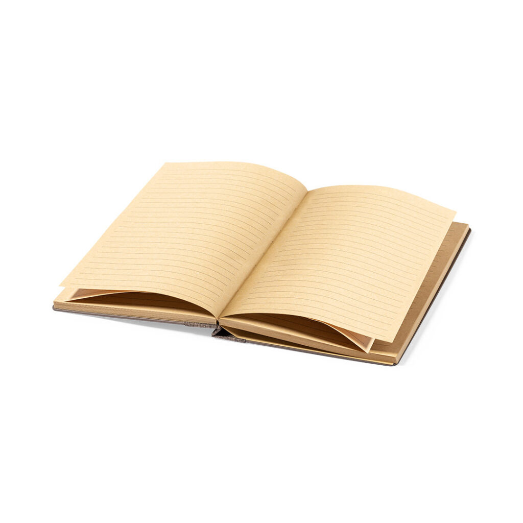 Cuaderno 14 x 21 Fibra Café