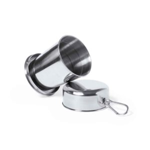 Vaso Plegable Acero 220 cc.