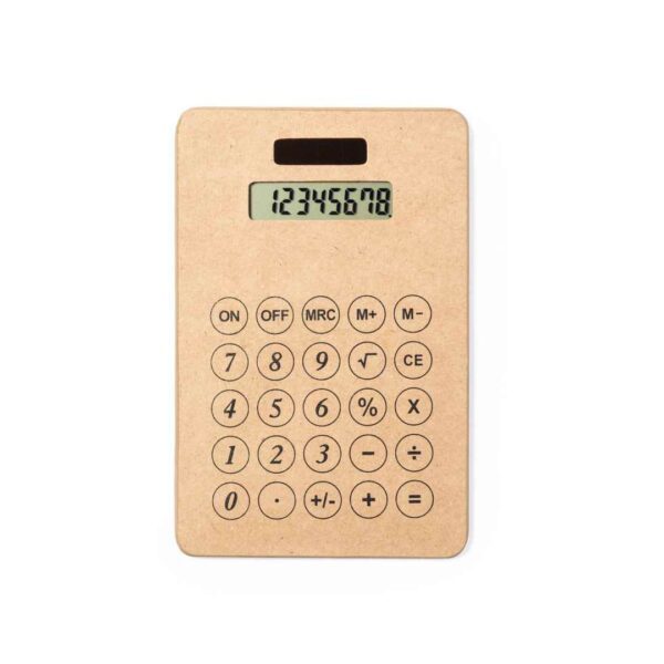 Calculadora Solar Cartón Reciclado