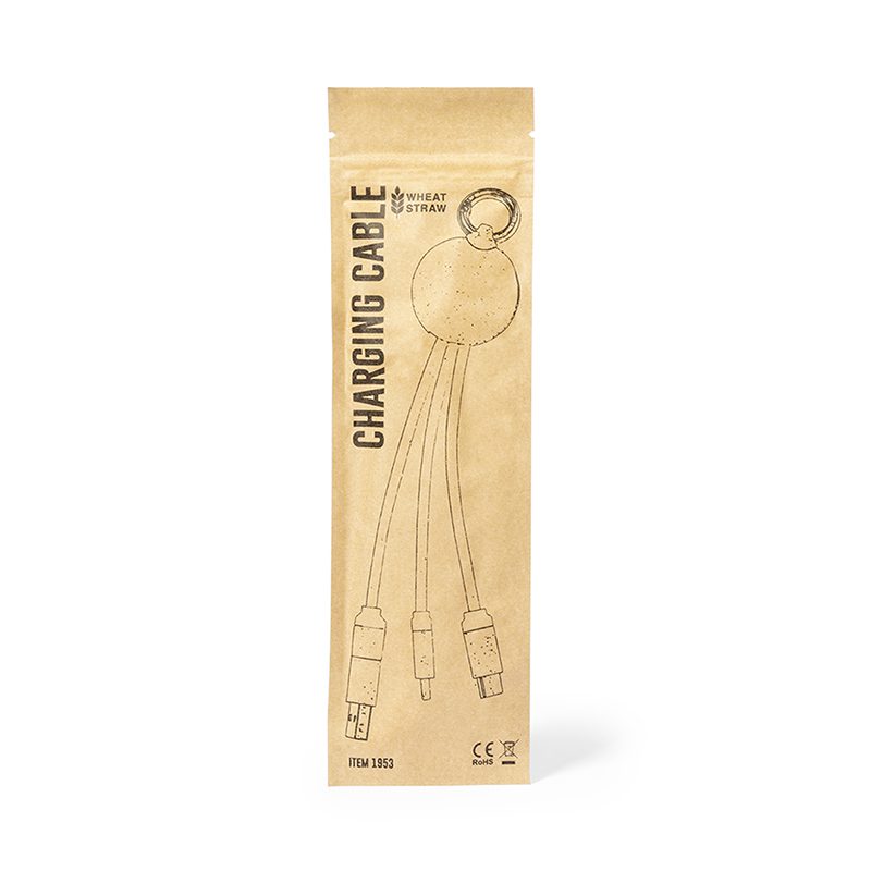 Cable Cargador Fibra Trigo