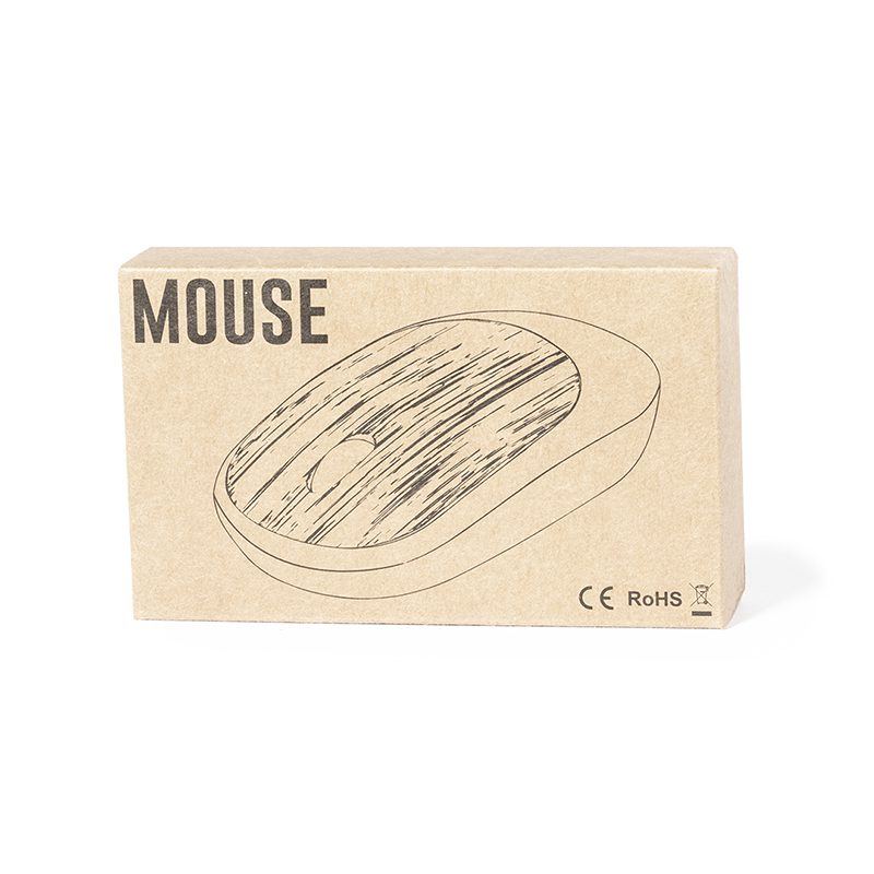 Mouse Óptico Bambú