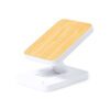 Cargador Inalámbrico 15W Bambú