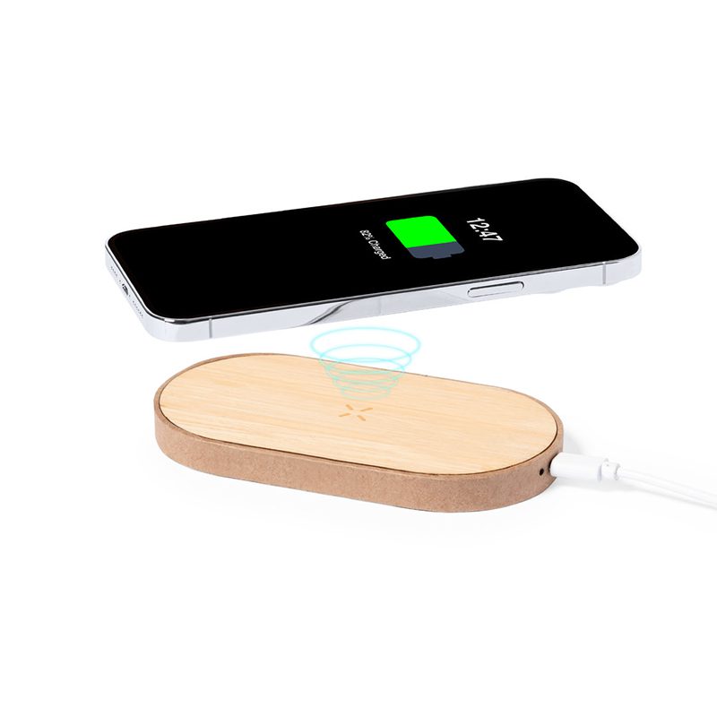 Cargador Inalámbrico 10W Cartón Reciclado