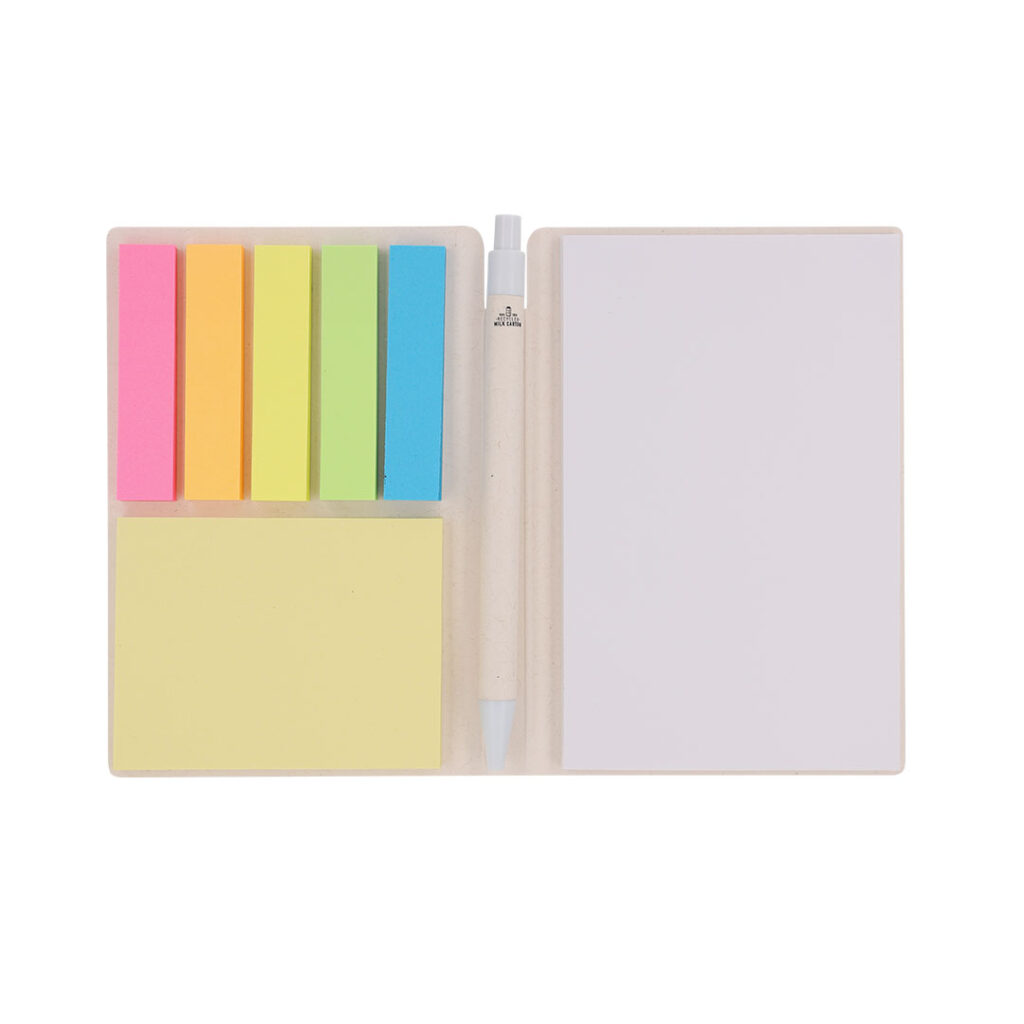 Memo Set Caja Leche Reciclada