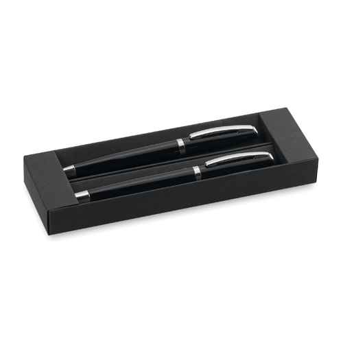 Set Bolígrafo Roller Metálico