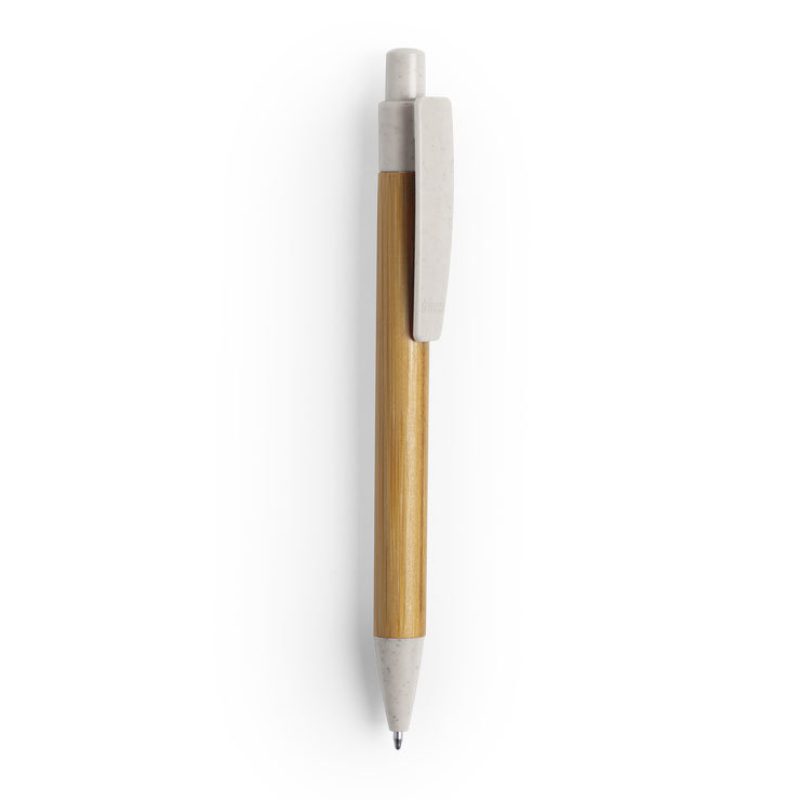 Bolígrafo Bambu Fibra Trigo