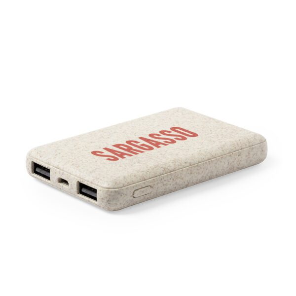 Power Bank 5000 mAh Fibra Trigo