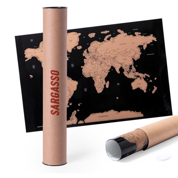 Mapa Papel Laminado