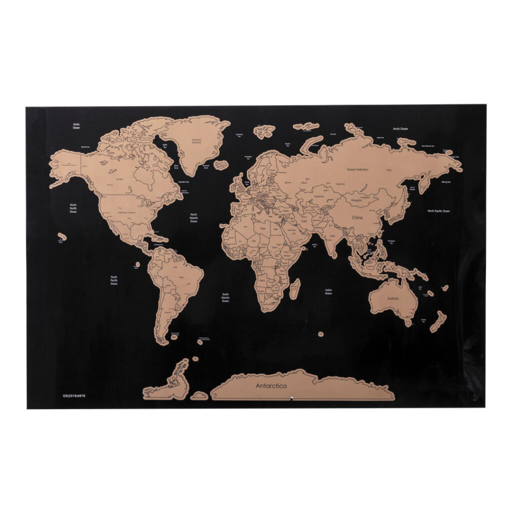 Mapa Papel Laminado