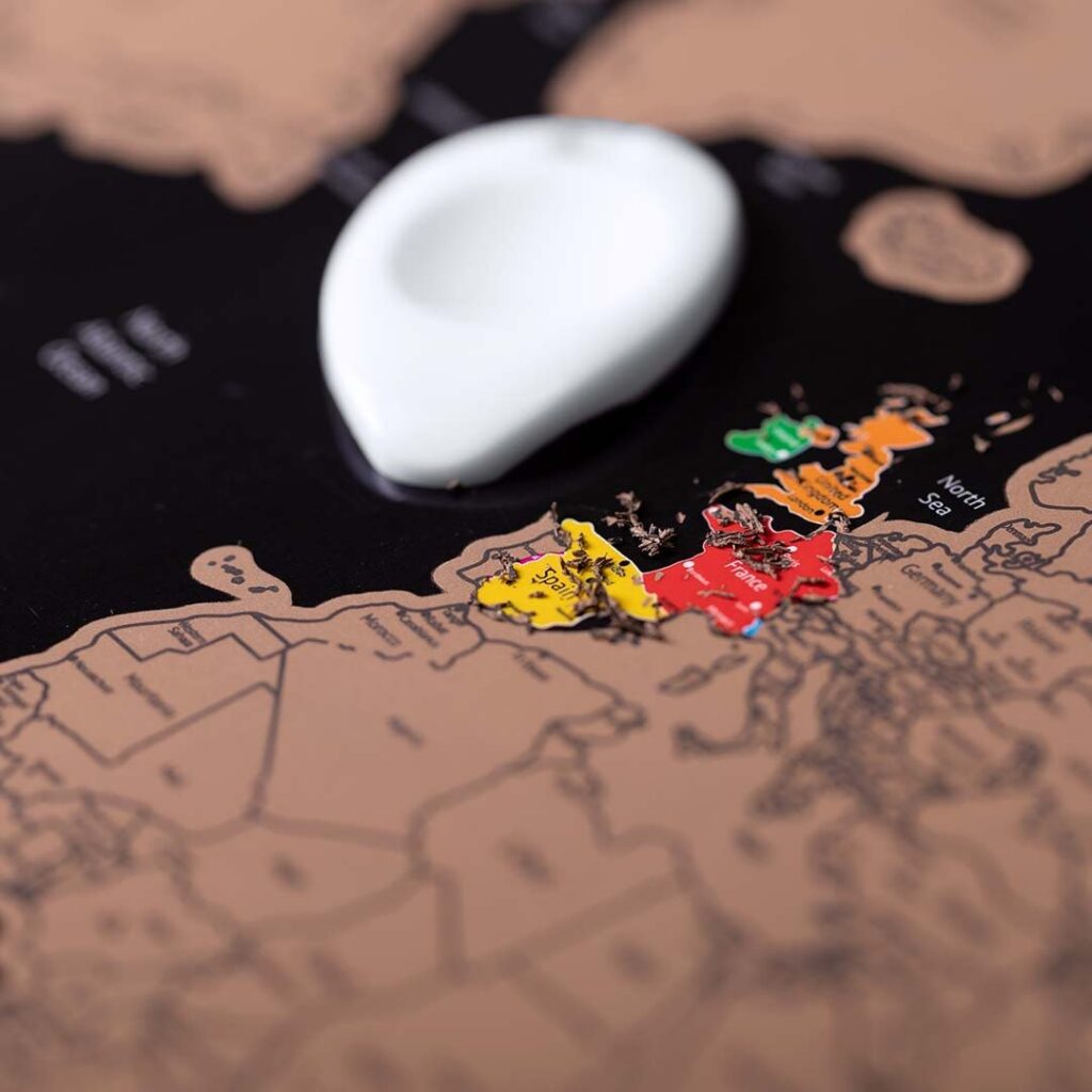 Mapa Papel Laminado