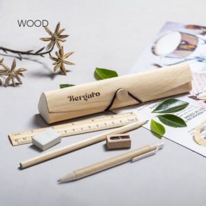 Set Escritorio Madera