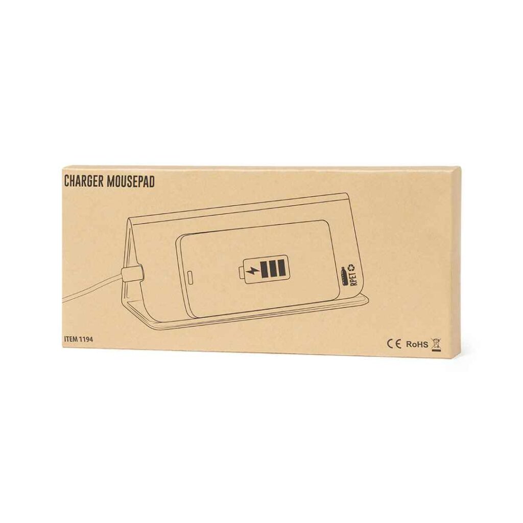 Pad Mouse Cargador 10W PET Reciclado