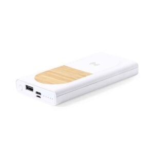 Power Bank 8000 mAh Ácido PoliLáctico Bambú