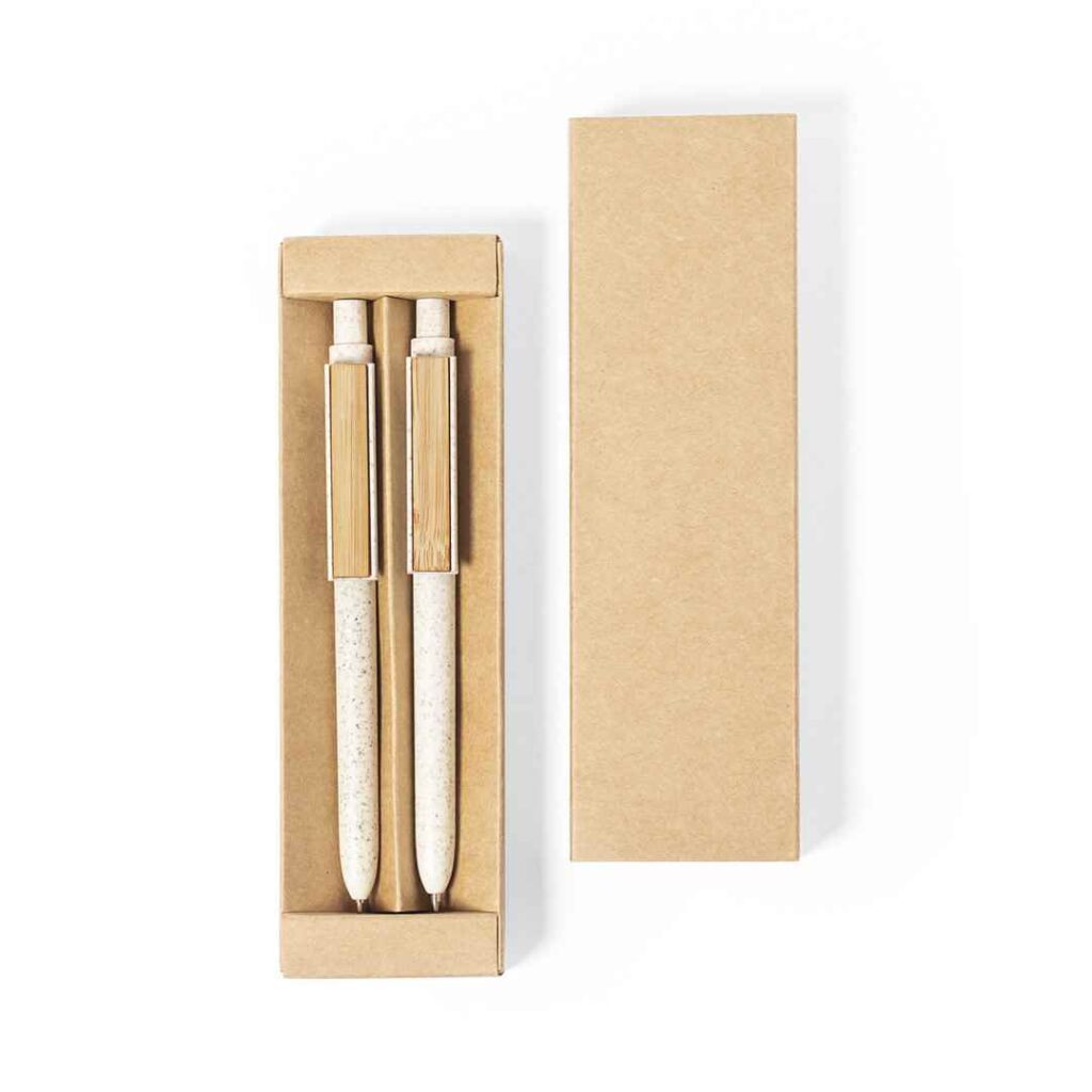 Set Bolígrafo Portaminas Fibra Trigo