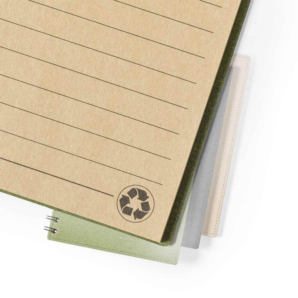 Cuaderno 14 x 21 Cartón Reciclado 