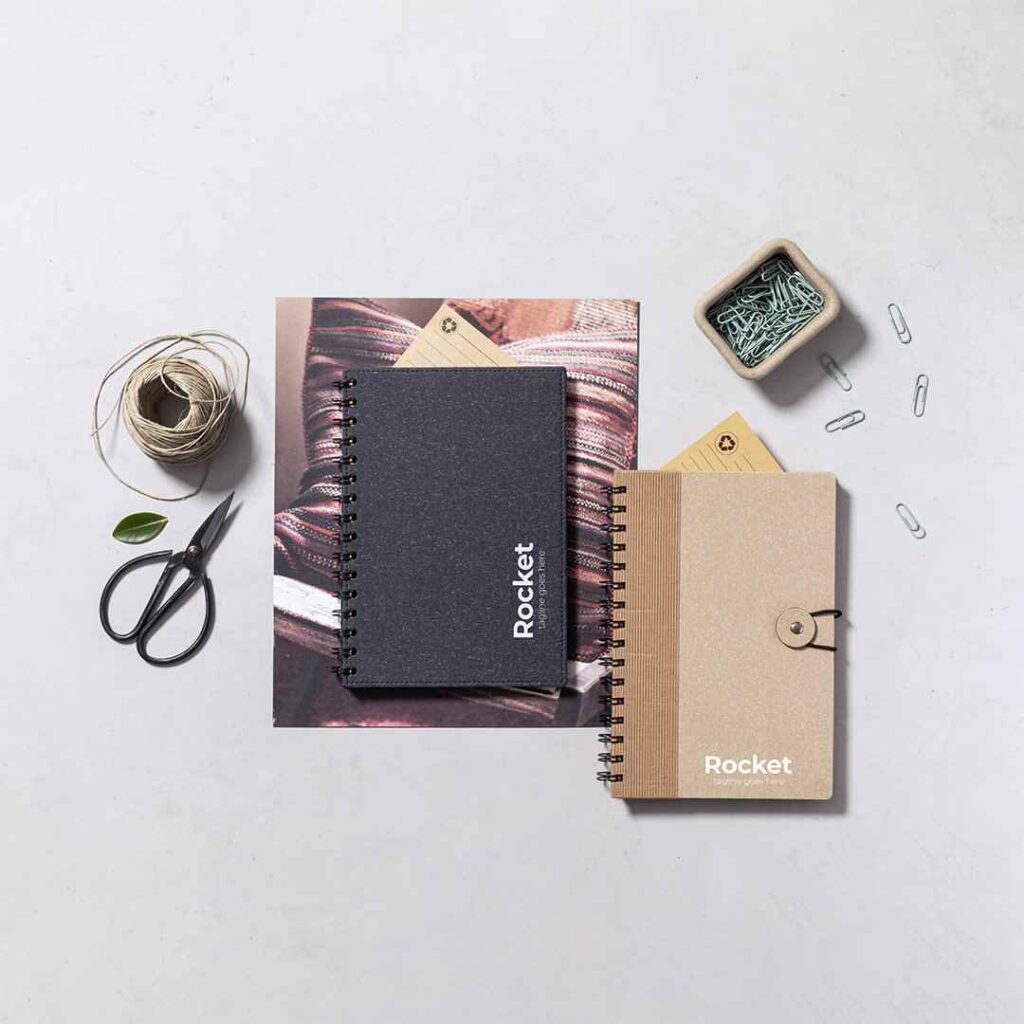 Cuaderno 14 x 21 Cartón Reciclado 