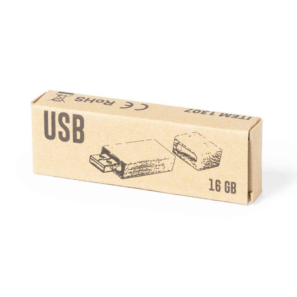 Pendrive Madera 16 GB