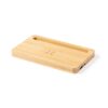 Organizador Cargador 15W Bambú