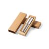 Set Bolígrafo Roller Aluminio Reciclado