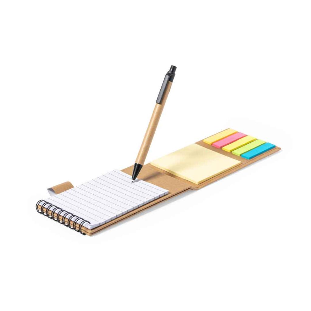 Memo Set Cartón Reciclado 
