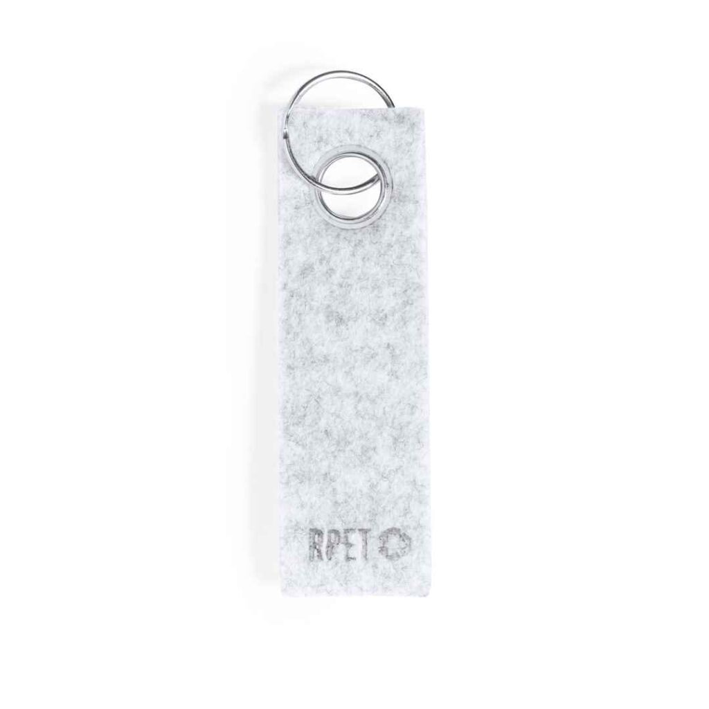 Llavero Rectangular Fieltro Reciclado
