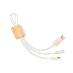 Multicargador Bambú Fibra de Trigo