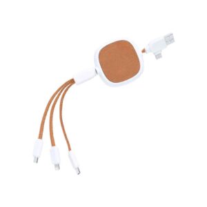 Multicargador Cuero Reciclado